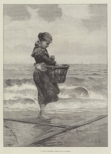 A Young Shrimper by Hector Caffieri